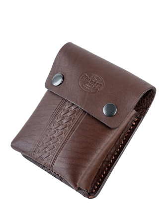 Подсумок Тигр 10п / кожа / коричневый