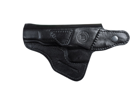 Кобура поясная мод. A АПС / кожа / черный