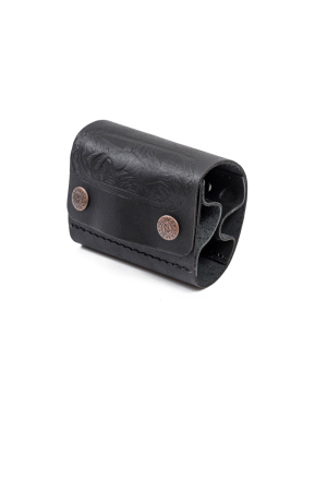 Подсумок 7,62*10 / кожа / черный