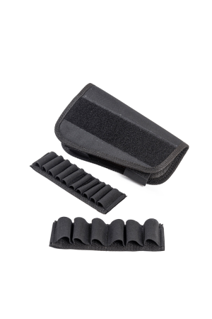 Патронташ на приклад универсальный кал. 12, 16, 20, 7.62 / ткань синтет.