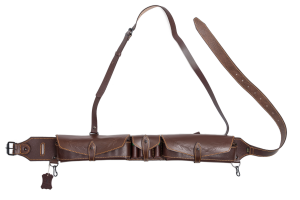 Патронташ 40х12 / кожа / коричневый