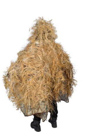 Пончо с лыком / трикотажная сетка+лыко