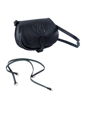 Ягдташ / кожа / черный