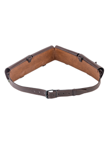 Патронташ закрытый 410 / кожа / коричневый