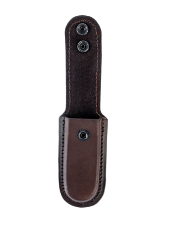 Чехол для ножа "Ворсма" универсальный / кожа / коричневый