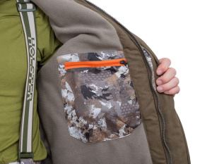 Костюм Снежный барс / алова / коричневые соты