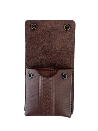 Подсумок Тигр 10п / кожа / коричневый