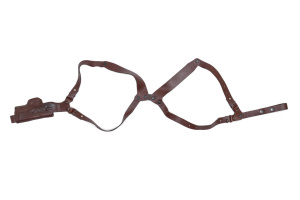 Кобура наплечная вертикального ношения мод. V ПЯ / кожа / коричневый