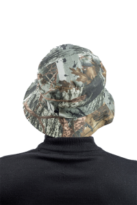 Панама с сеткой / смесовая ткань / лес (м)