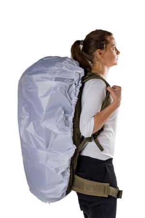 Чехол влагозащитный на рюкзак 50л / белый