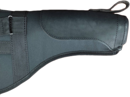 Чехол Лидер для ружья в разобранном виде(Иж-27) / кожа / черный