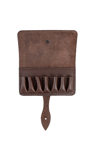 Подсумок 7*20 / кожа / коричневый