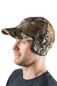 Бейсболка утепленная Сигнал / алова / соты (м)