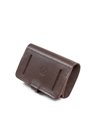 Подсумок 6х12 калибр / кожа / коричневый