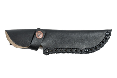 Ножны малые с оплетением / кожа / черный