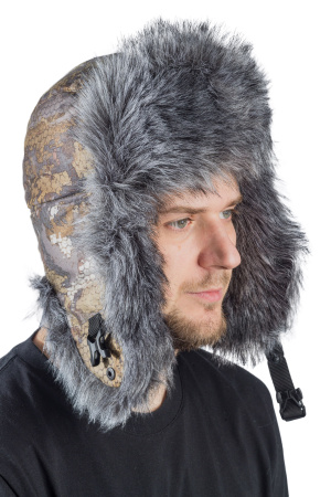 Шапка ушанка Хольстер / алова / лес соты (м)