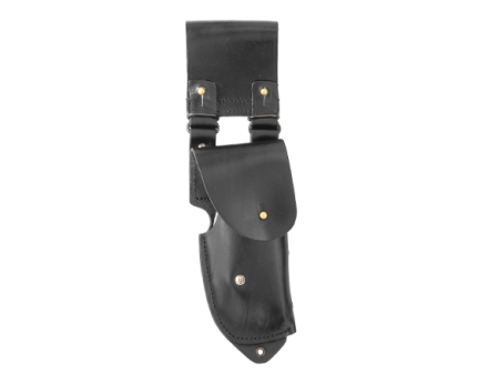 Кобура поясная Дш ПМ Спец / кожа / черный