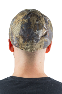 Бейсболка утепленная Сигнал NEON / иск.замша / лес соты (м)