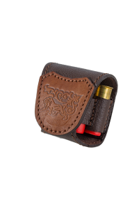 Подсумок поясной 5*12 Царская охота / кожа