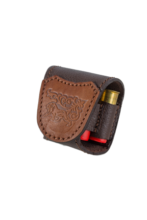 Подсумок поясной 5*12 Царская охота / кожа