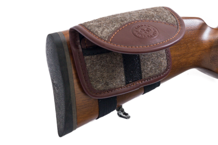 * Подсумок на приклад LODEN под 7 п.кал.223REM и аналоги / кожа