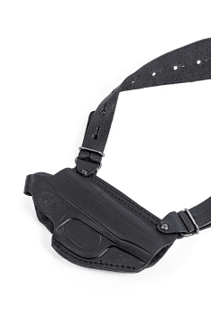 Кобура комбинированная ПМ /кожа/черный 