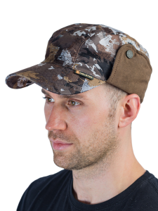 Кепка утепленная Койот / алова / коричневые соты (м)