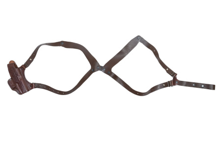 Кобура наплечная горизонтального ношения мод. T Grand Power T10 / кожа / коричневый