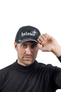 Бейсболка летняя Хольстер / черный (м)