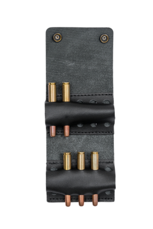 Подсумок 7,62*10 / кожа / черный