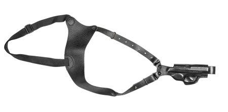 Кобура наплечная вертикального ношения  мод. V 1 Хорхе 1 / кожа / коричневый