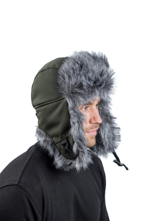 Шапка ушанка Хольстер / исландия/хаки / (м)