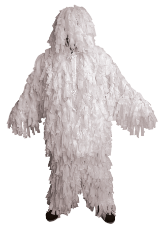 Костюм маскировочный Лавина / трикотажное полотно / белый