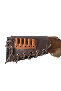 Патронташ на приклад 5*7,62 Царская охота / кожа Патронташ на приклад 5*7,62 Царская охота / кожа