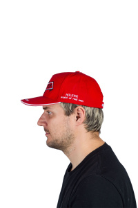 Бейсболка летняя Хольстер / красный (м)
