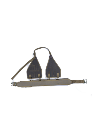 Патронташ трансформер на 49 патронов калибр 12/ кордура / олива