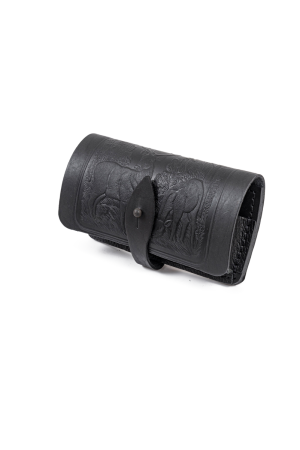 Подсумок 7*20 / кожа / черный